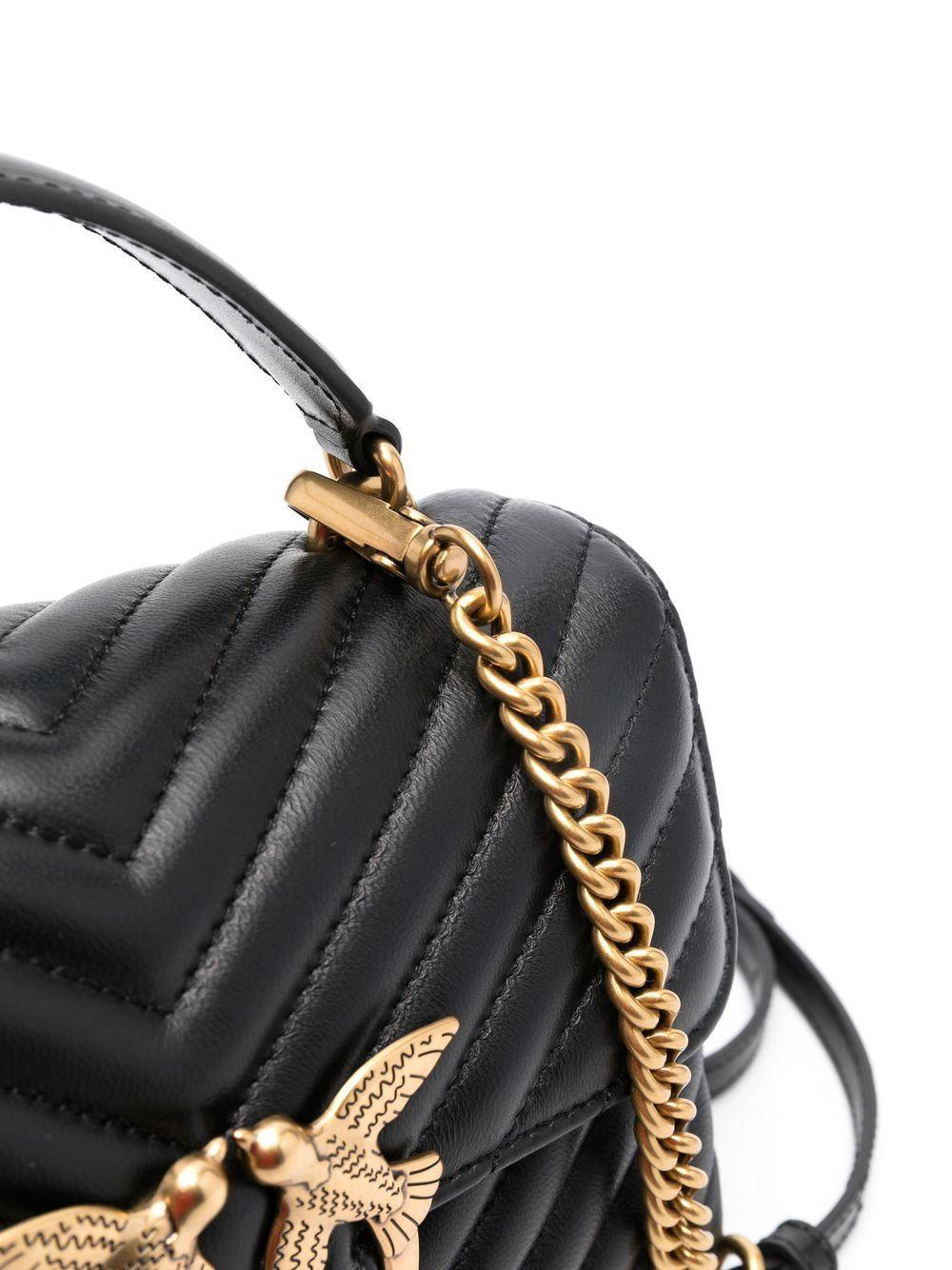 Borsa a mano Mini Lady Love Bag Puff Pinko 100044AOGK Z99Q Pinko