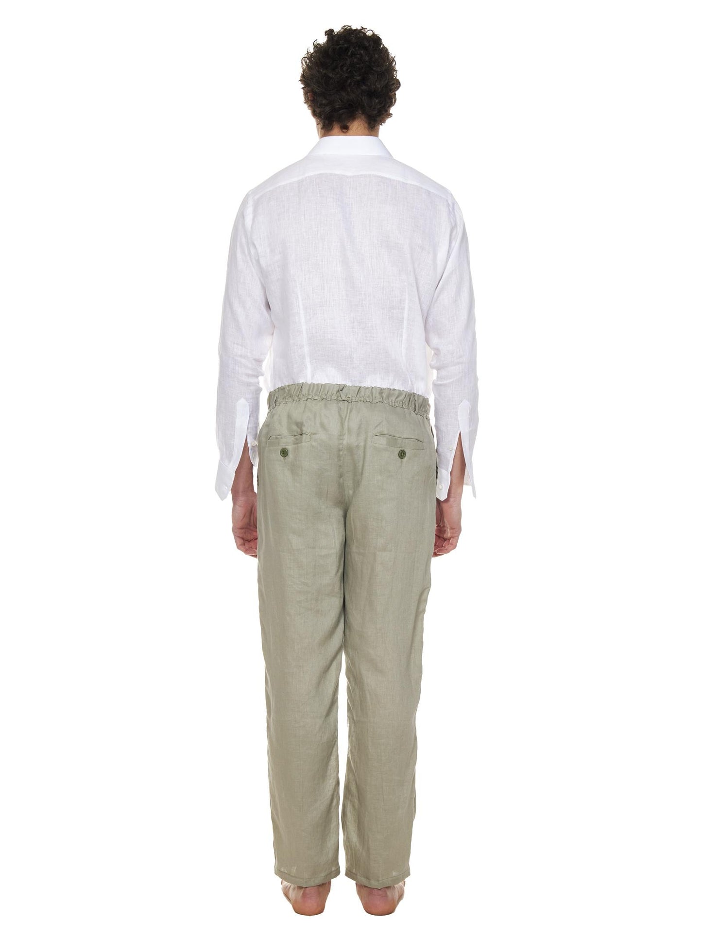 Pantaloni Lapo Elkann Franzese Napoli<BR/> FRAPT01 192 Franzese Collection Pronta Sartoria
