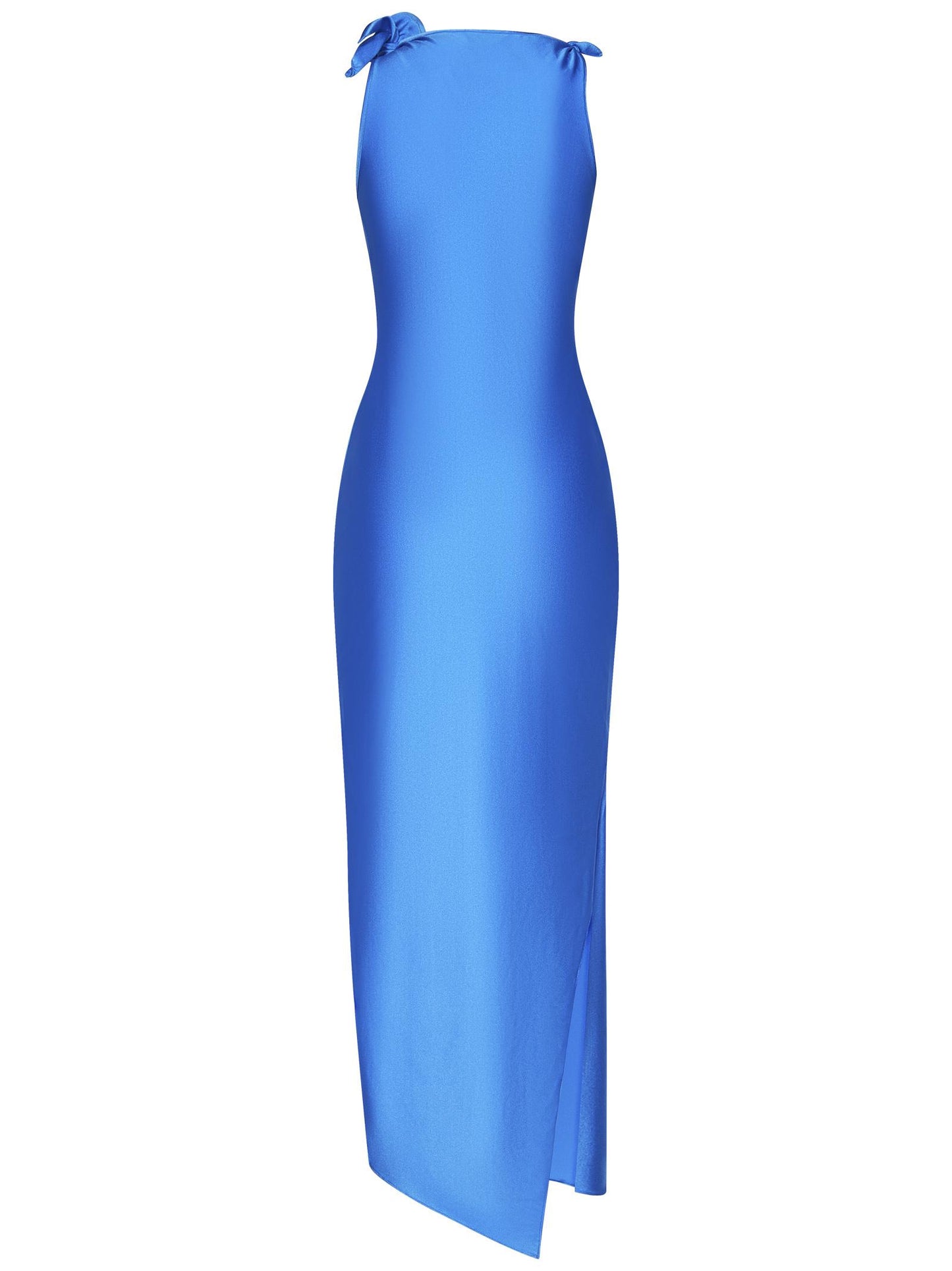 Abito Lungo Flower Coperni COPR44F5001 BLU Coperni