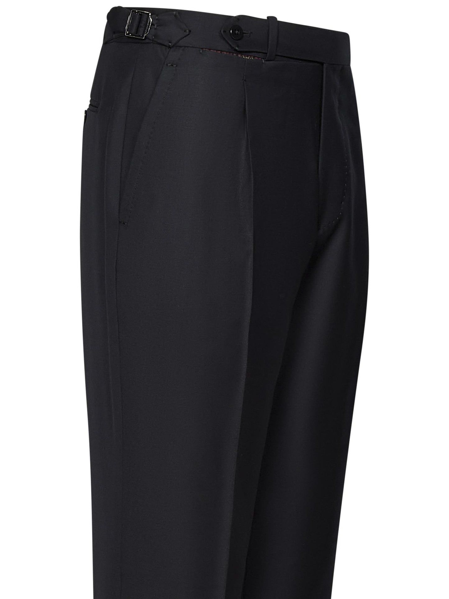 Pantaloni modello Stefano De Martino Franzese Napoli FRP2507 NERO Franzese Collection Pronta Sartoria