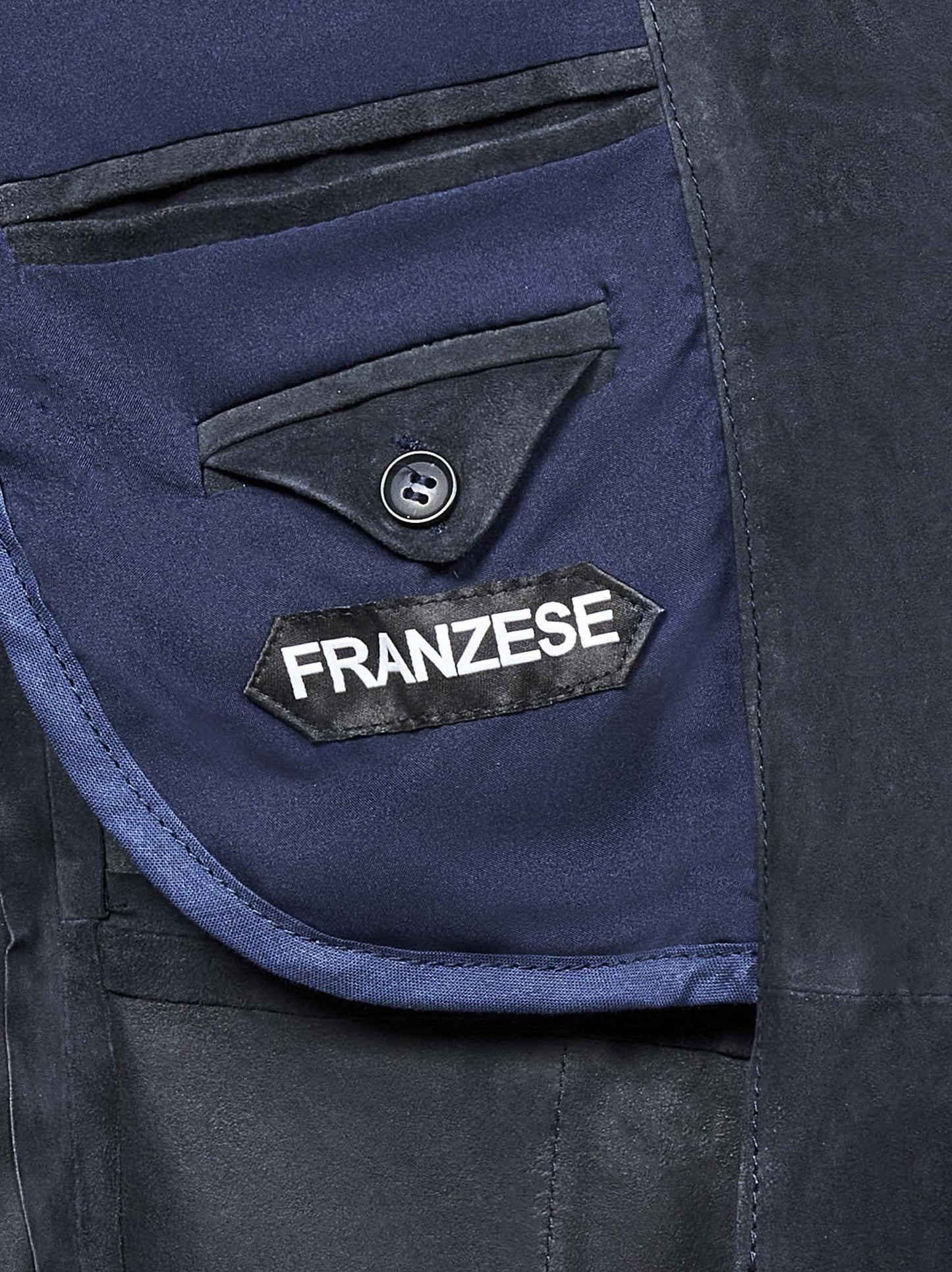 Giacca Modello Gianni Agnelli Franzese Napoli FR01CMA DEEPBLU Franzese Collection Pronta Sartoria