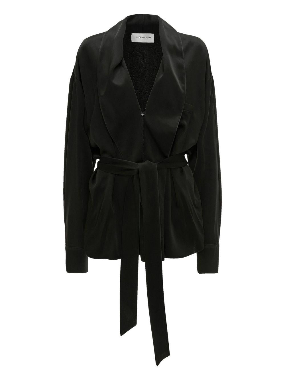 Blusa Victoria Beckham 1425WSH006839B BLACK Victoria Beckham
