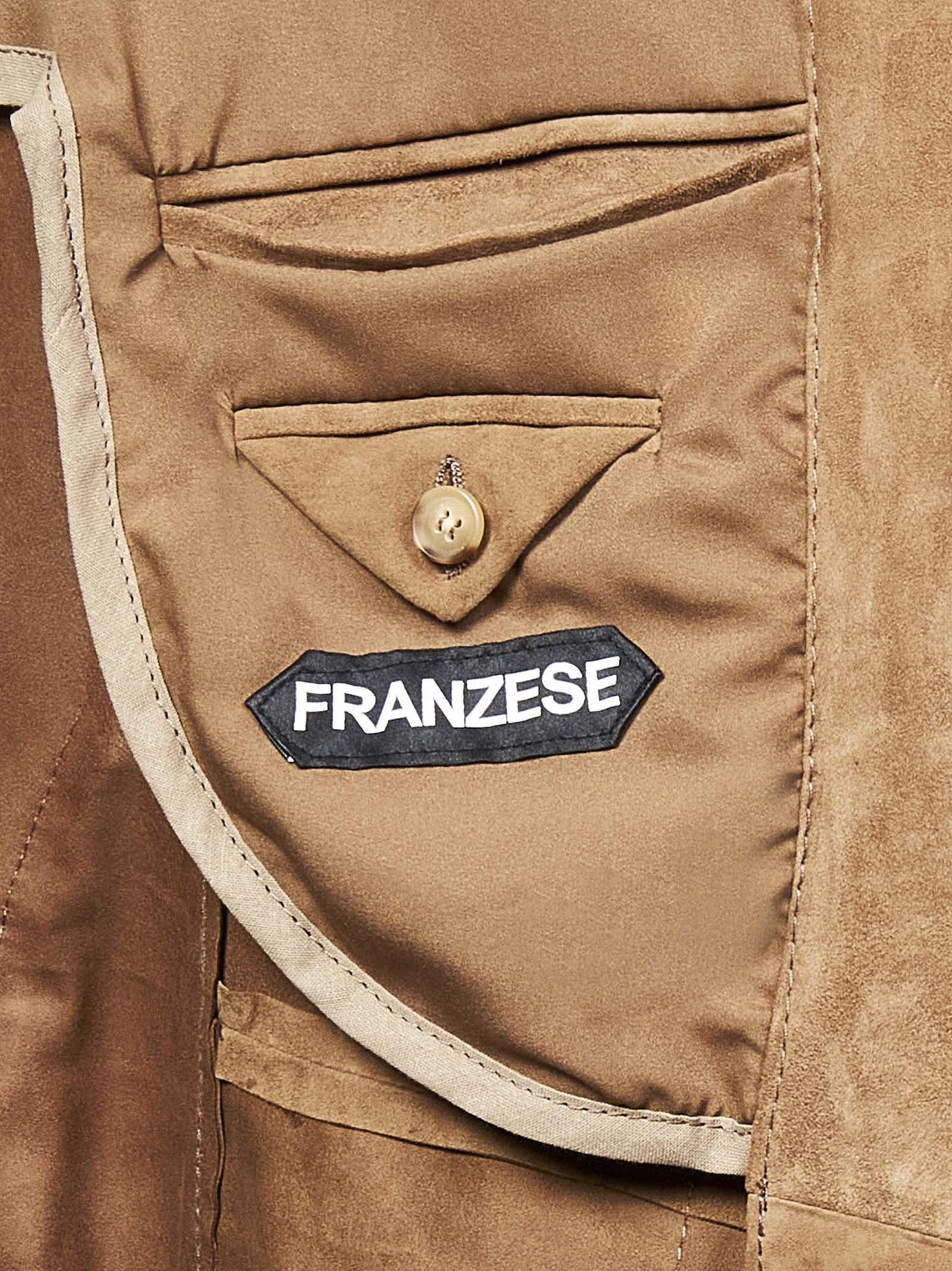 Giacca modello Donald Trump Franzese Napoli FR04CMA TAUPE Franzese Collection Pronta Sartoria