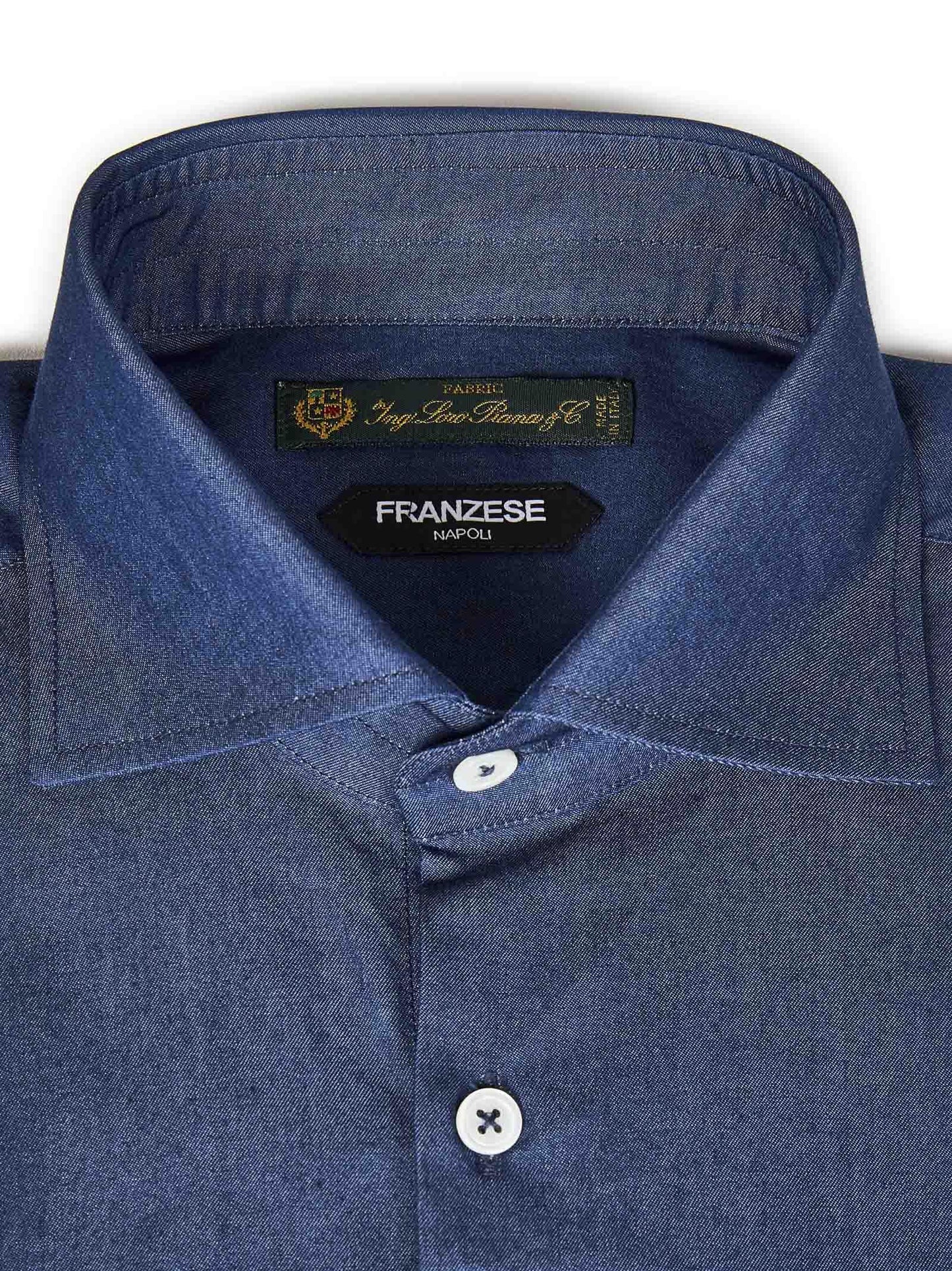 Camicia modello James Bond 007 Franzese Napoli FC44022 02 Franzese Collection Pronta Sartoria