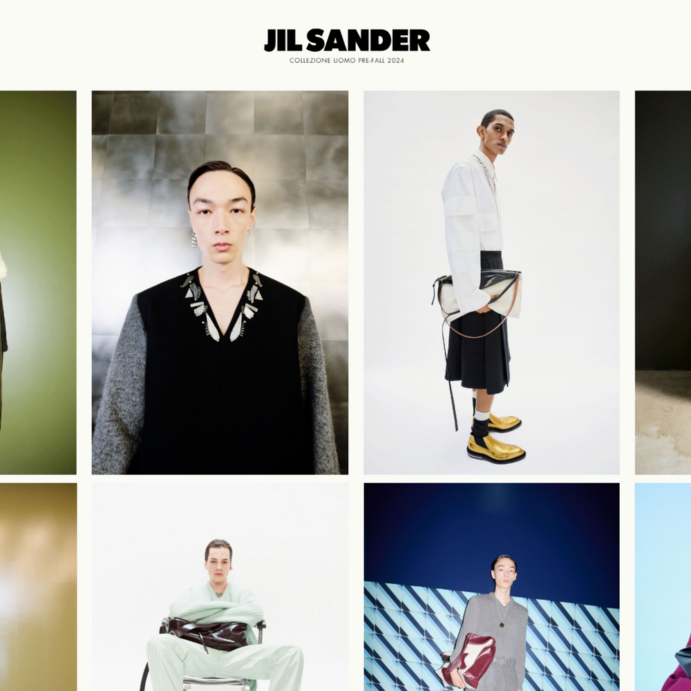 Jil Sander Autunno/Inverno 2024: Eleganza Minimalista e Raffinata