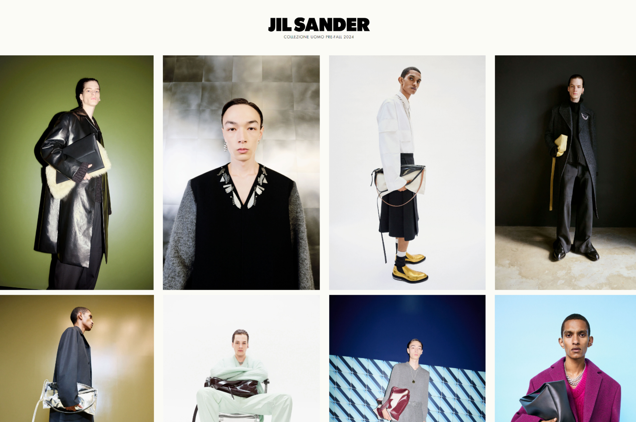 Jil Sander Autunno/Inverno 2024: Eleganza Minimalista e Raffinata