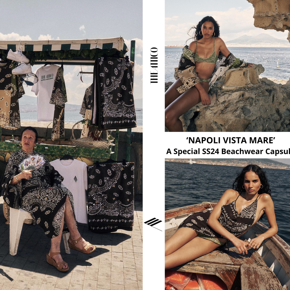 The Attico Presenta la Collezione "Napoli Vista Mare" SS24 Beachwear Capsule