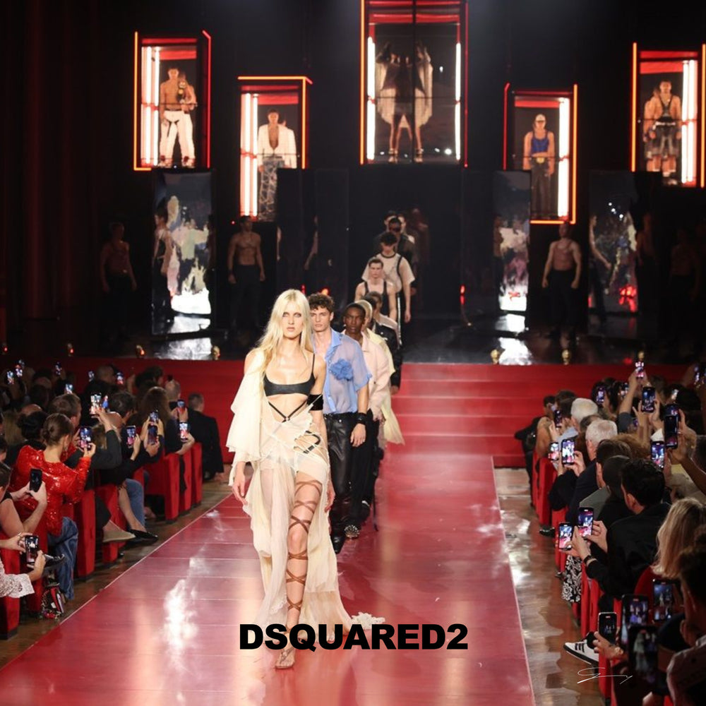 DSQUARED2 SS25: Sensualità e provocazione