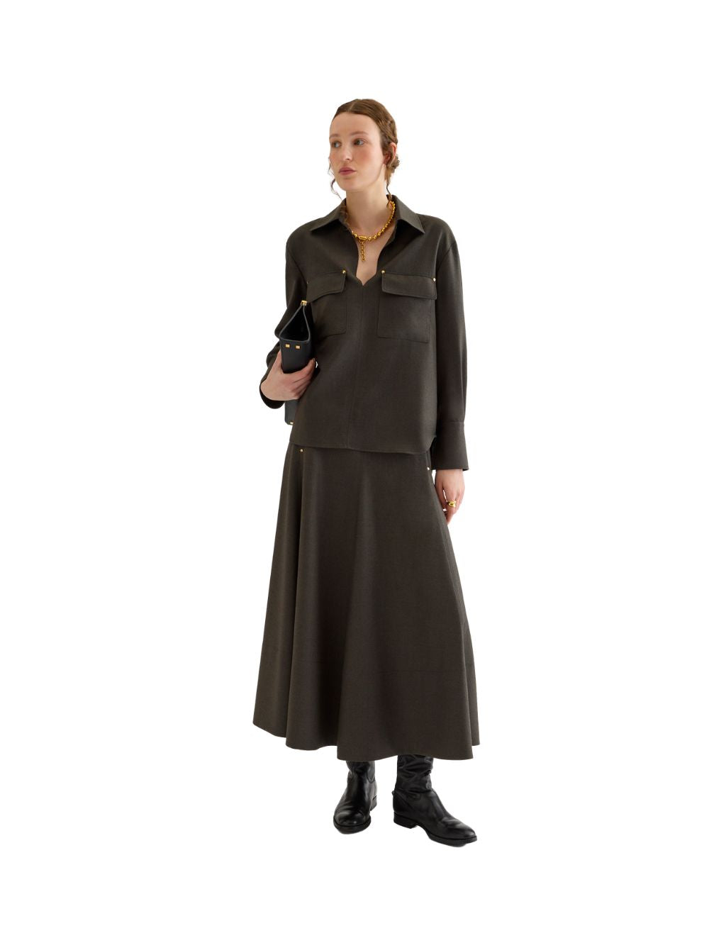 Camicia AGNONA TD1202YU1142 E73 AGNONA 