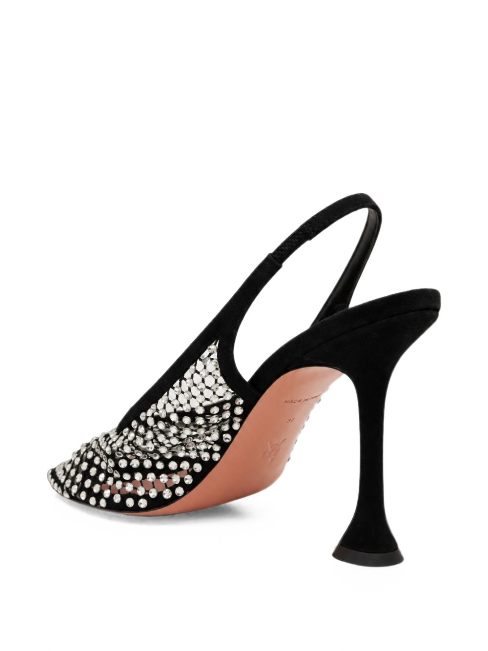 Décolleté DOLLY CRYSTAL Amina Muaddi DOLLYCRYSTAL95 BLACK Amina Muaddi 