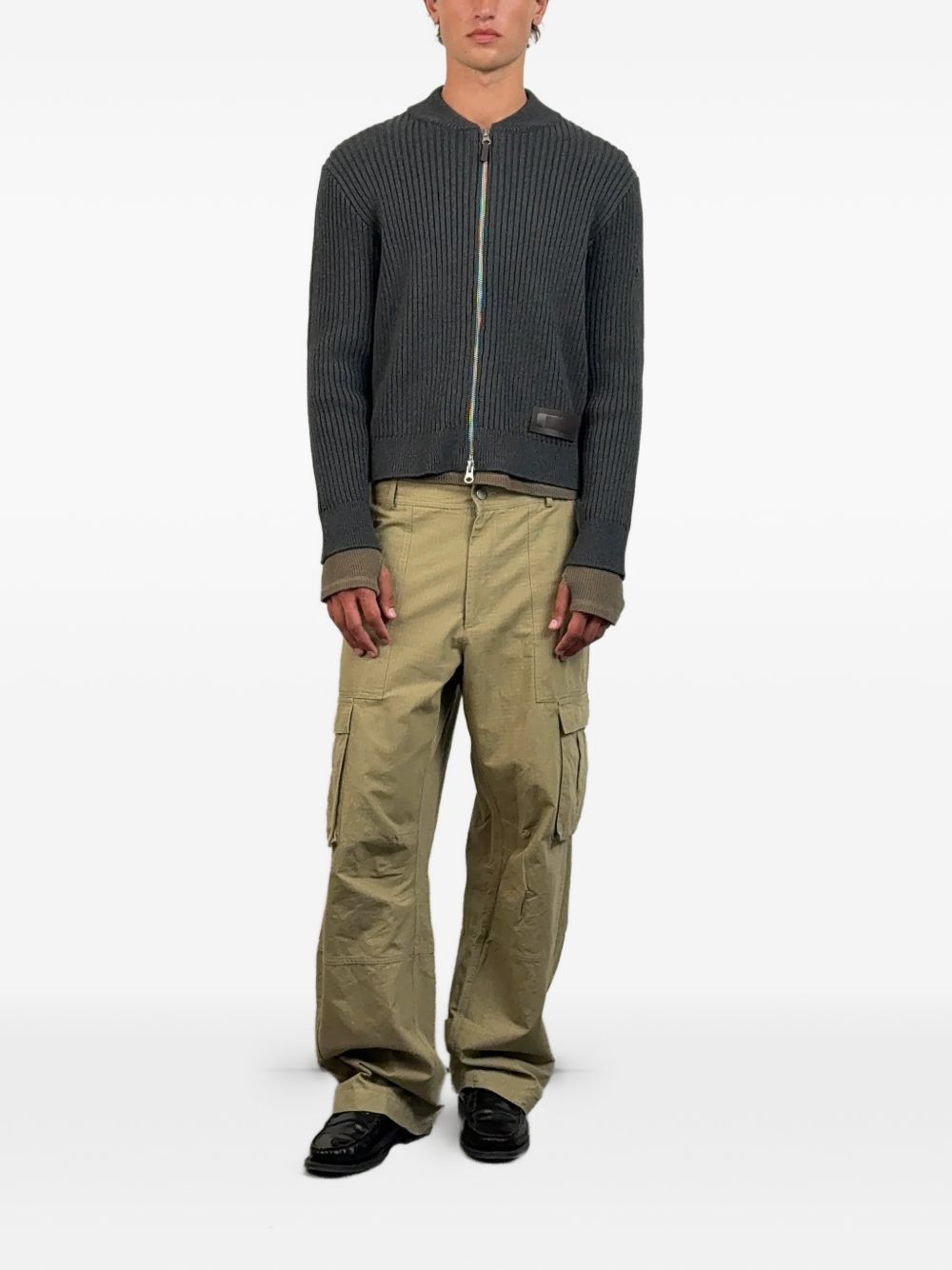 Cardigan Carrer ASHKNITBOMBER GREY Carrer 