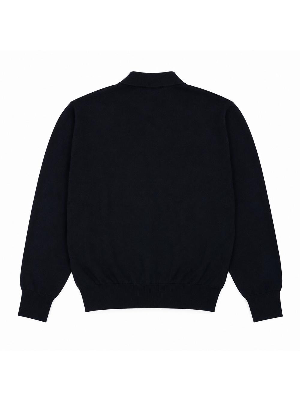 Polo Milton Carrer MILTONKNITPOLO BLACK Carrer 