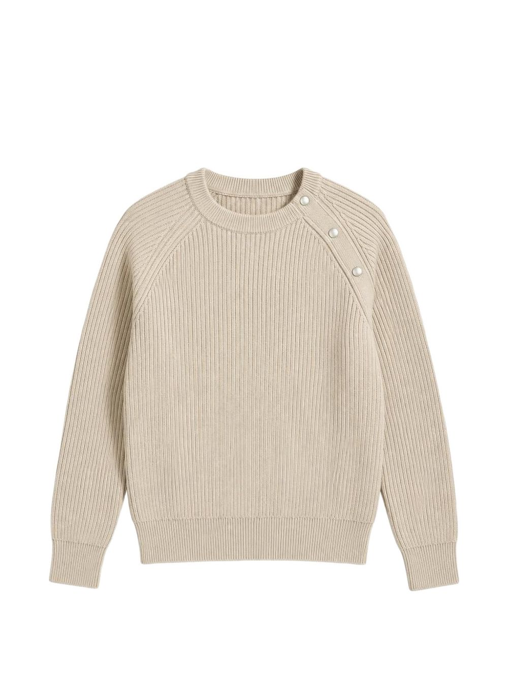 Maglia Carrer PIERSNAPCREWNECK ECRU Carrer 