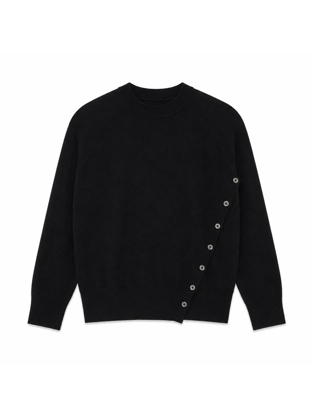 Maglia Carrer RAILKNITCREWNECK BLACK Carrer 