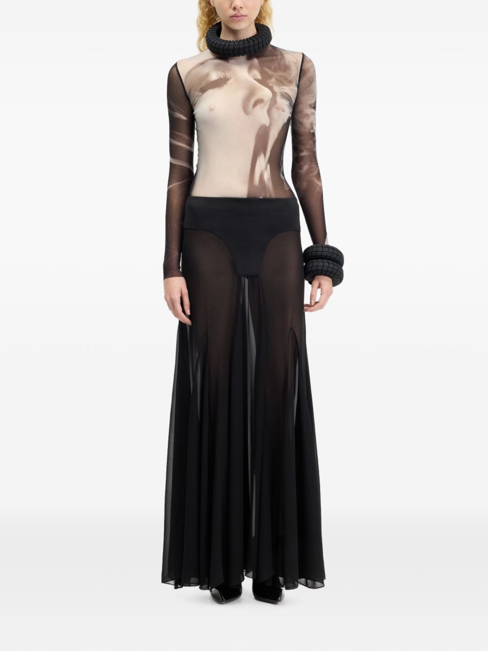 Top Smoking Women Jean Paul Gaultier TO557M031P 000201 Jean Paul Gaultier 