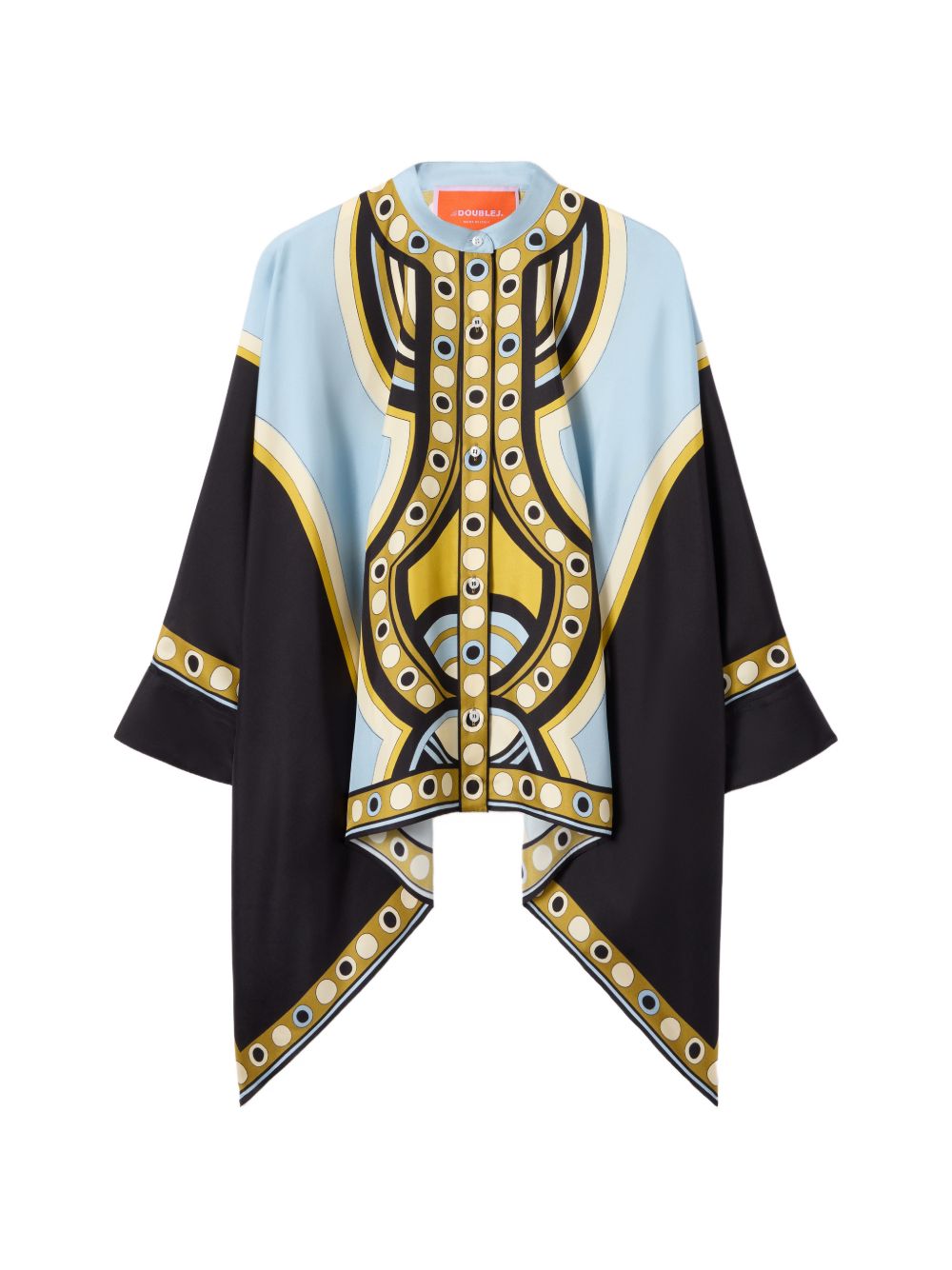 Camicia Foulard Shirt La DoubleJ SHI0059SIL006SAC02 BU01 La DoubleJ 