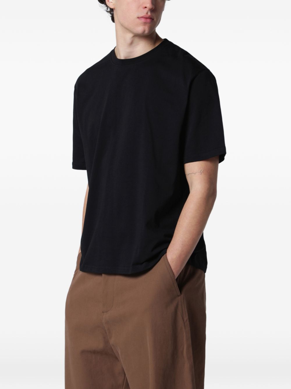 T-shirt 'BRIC' STUDIO NICHOLSON BRICSNM1326 BLACK STUDIO NICHOLSON 