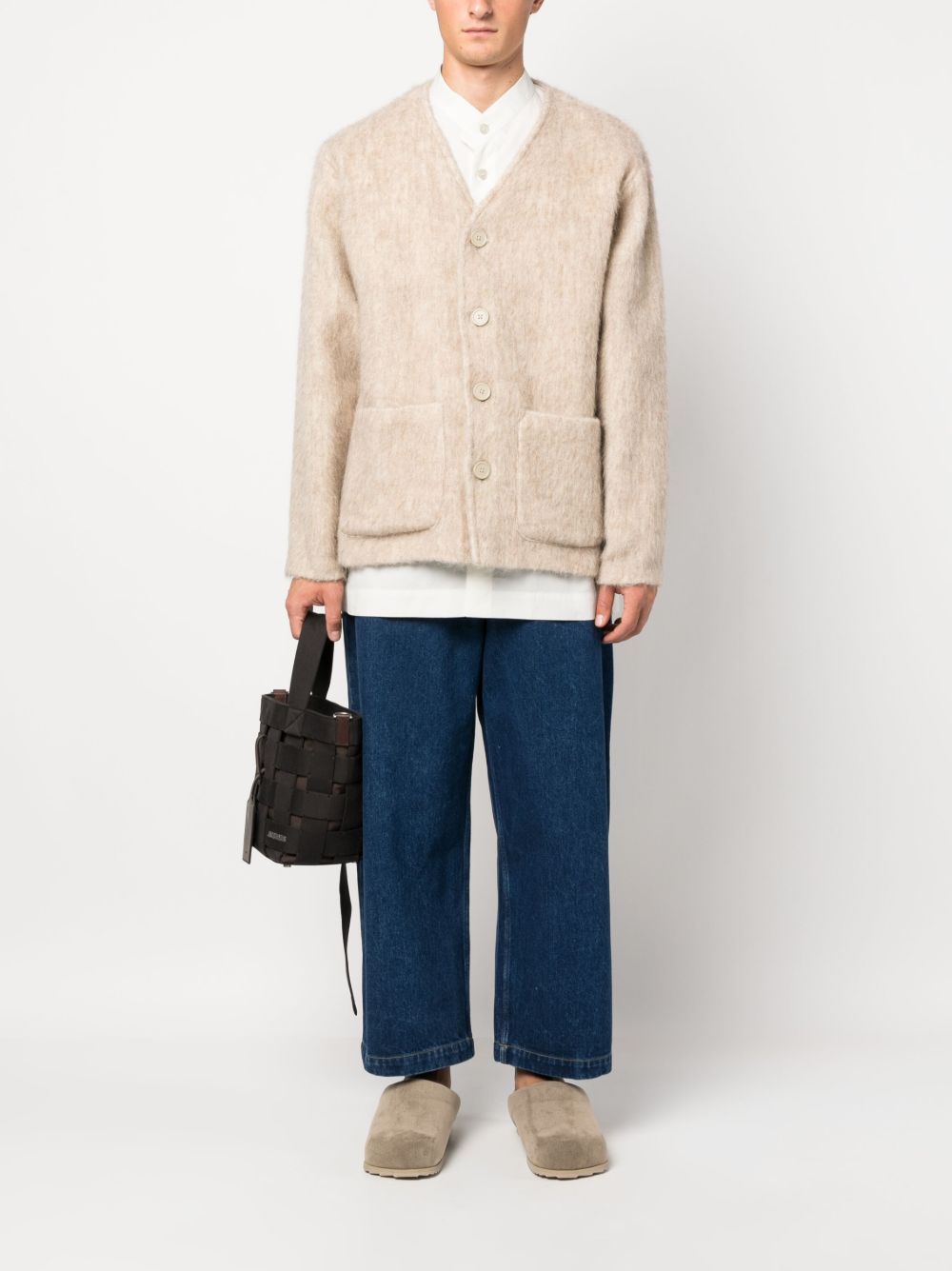 Jeans Paolo STUDIO NICHOLSON PAOLOSNM1023 WORN WASH INDIGO STUDIO NICHOLSON 