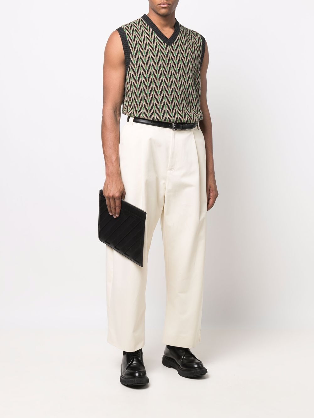 Pantaloni Sorte STUDIO NICHOLSON SORTESNM1248 CREAM STUDIO NICHOLSON 