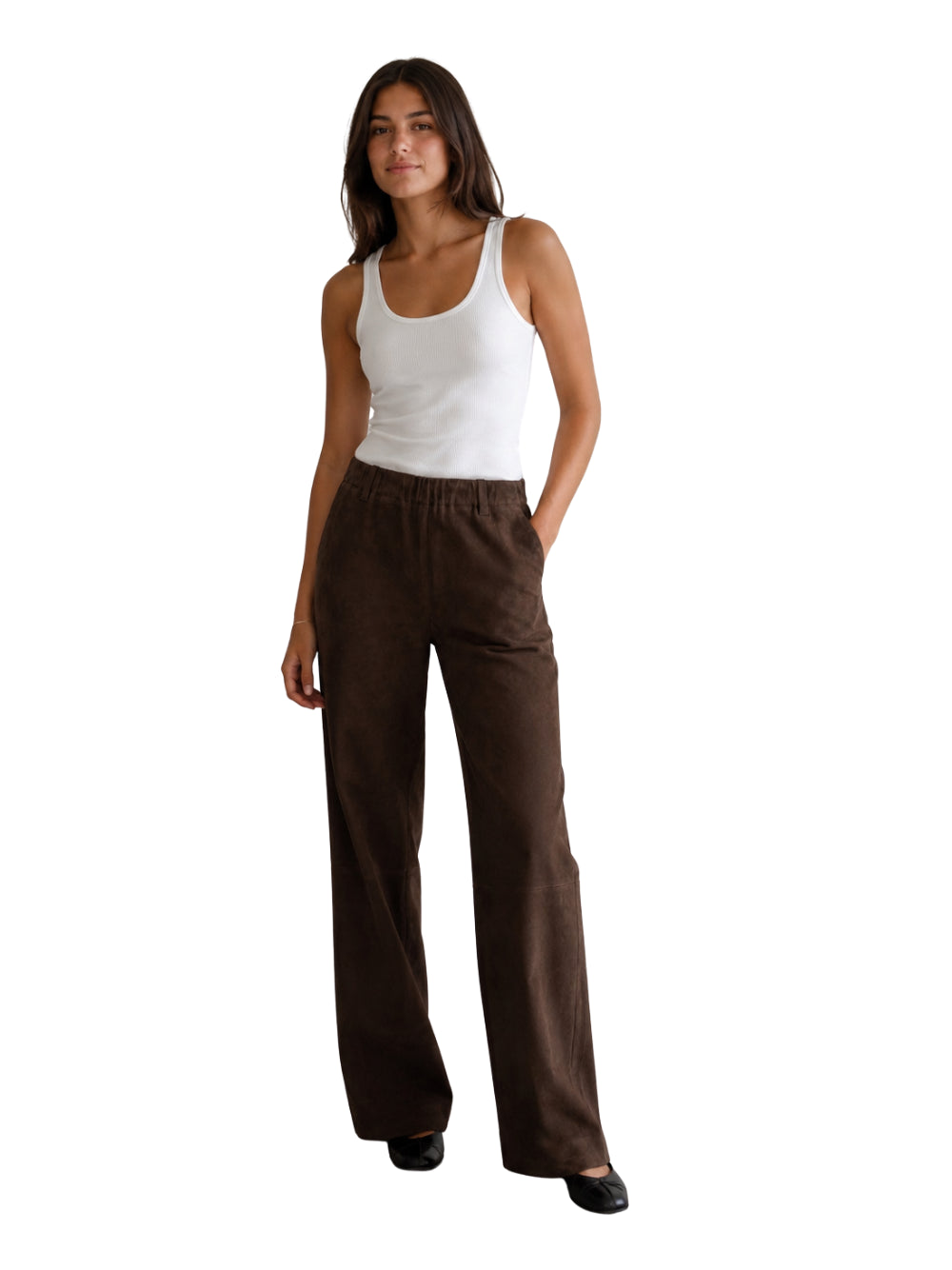 Pantaloni Oswald Stouls OSWALDSUEDE CASTOR Stouls 