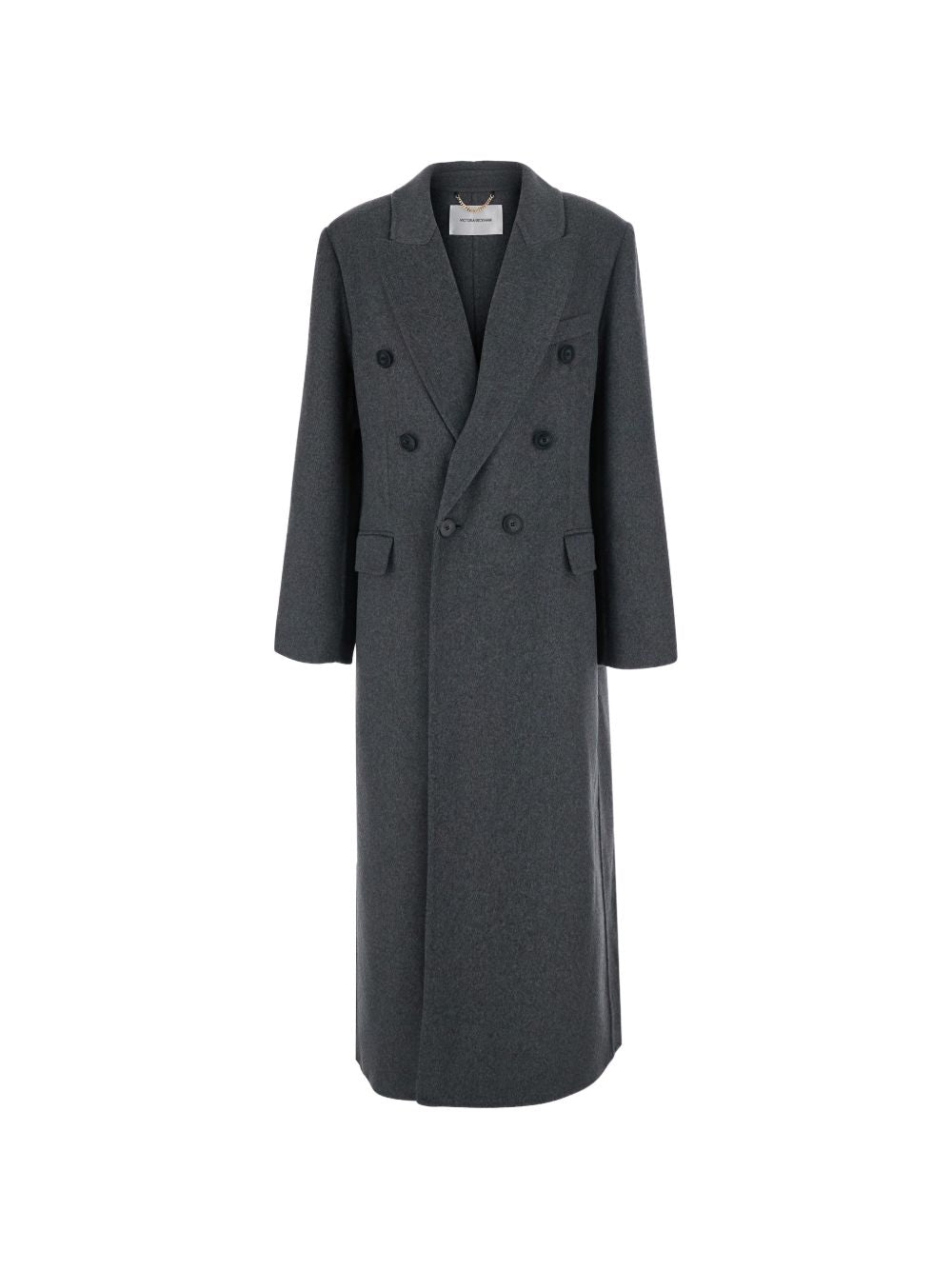 Cappotto Catriota Victoria Beckham 1126WCT006440B DARK GREY MELANGE Victoria Beckham 