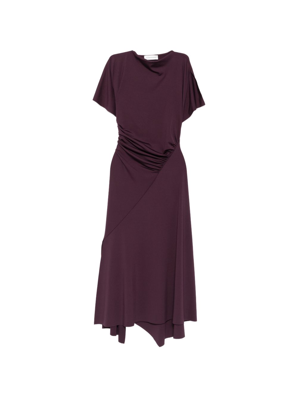 Abito Midi Blousey Victoria Beckham 1326JDR007350A BLACKCURRANT Victoria Beckham 