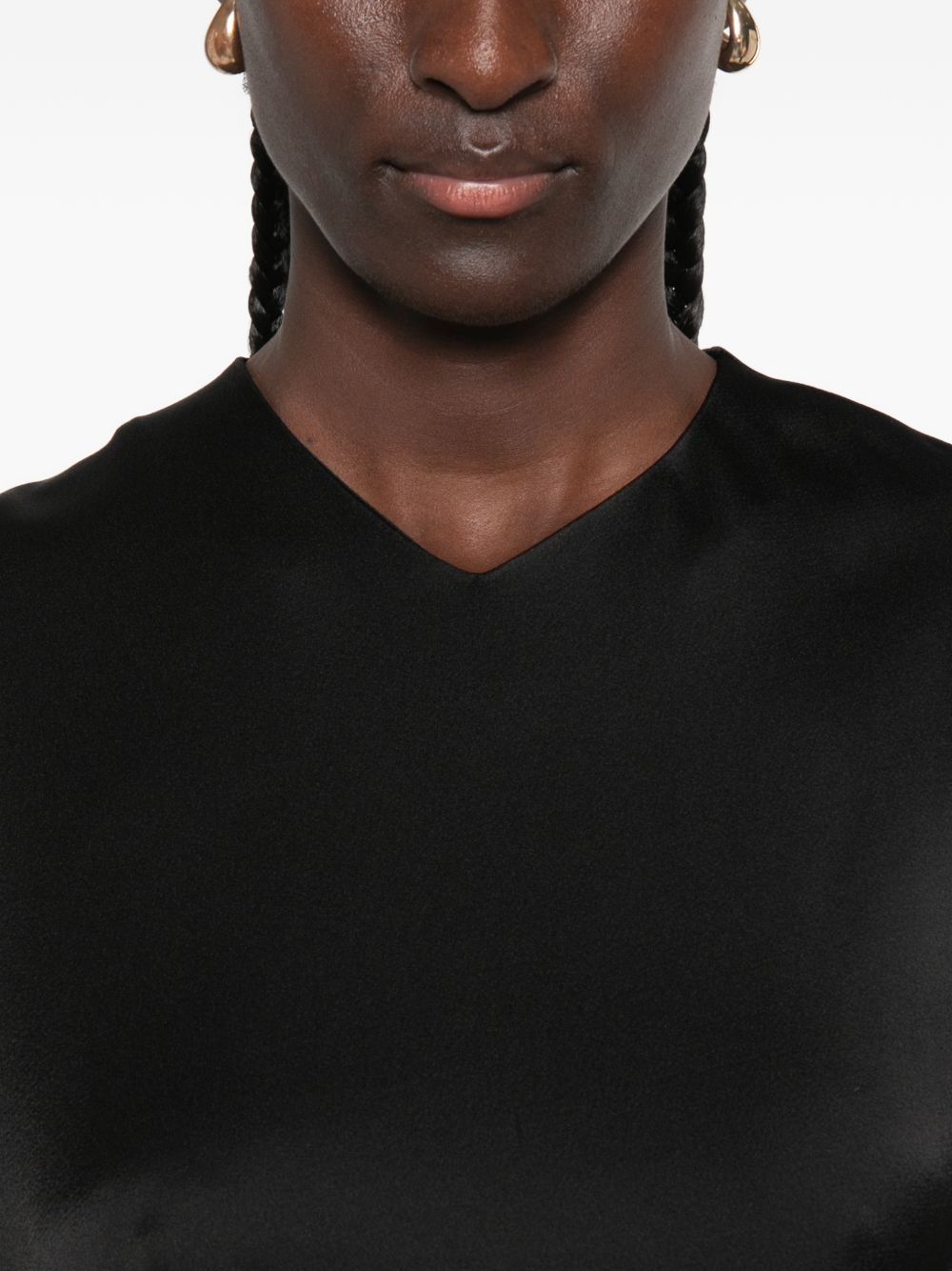 Abito 'Victoria' Victoria Beckham 1326WDR007380E BLACK Victoria Beckham 