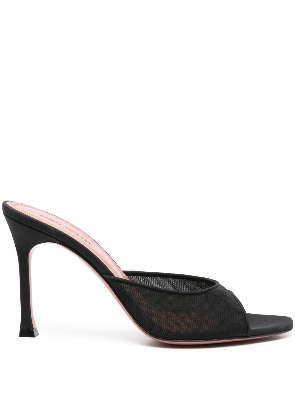 Sandali Alexa Mesh Slipper 95 Amina Muaddi ALEXAMESHSLIPPER95 BLACK Amina Muaddi 