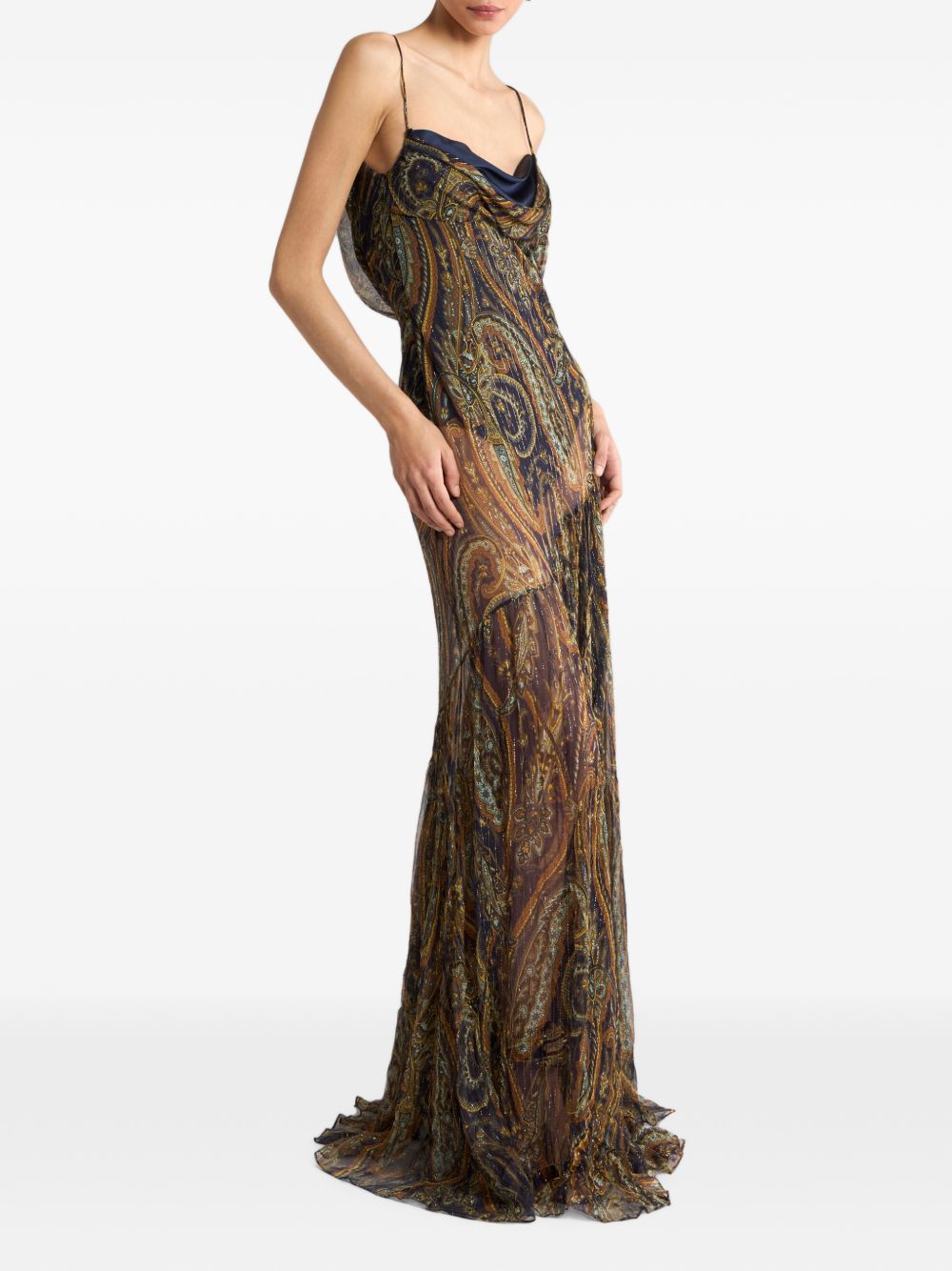 Abito Lungo Etro WRHA069399SAA18 X0883 Etro 