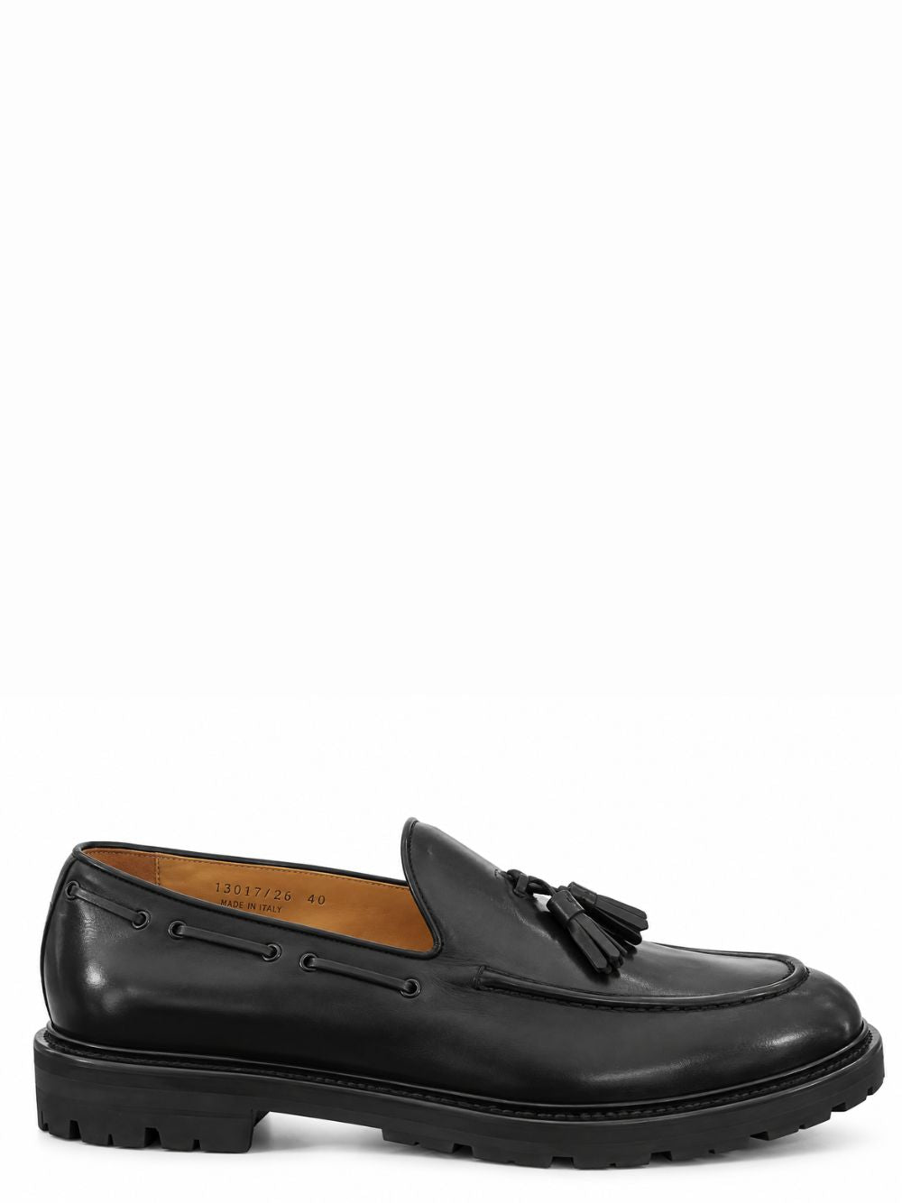 Mocassini modello Beckham Franzese Napoli 13017I26 BLACK CARBON Franzese Collection 