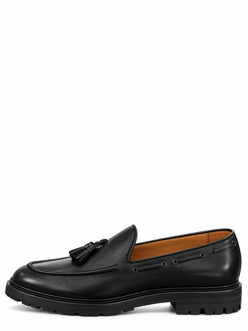 Mocassini modello Beckham Franzese Napoli 13017I26 BLACK CARBON Franzese Collection 