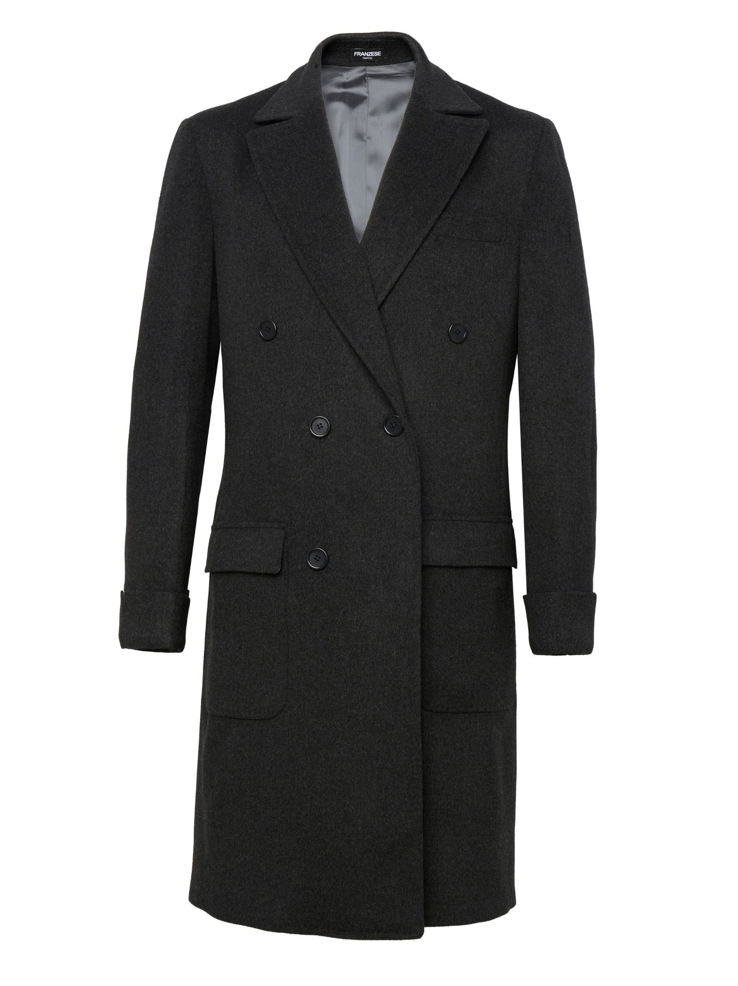 Cappotto modello Stefano De Martino Franzese Napoli 3668114 GRIGIO Franzese Collection 