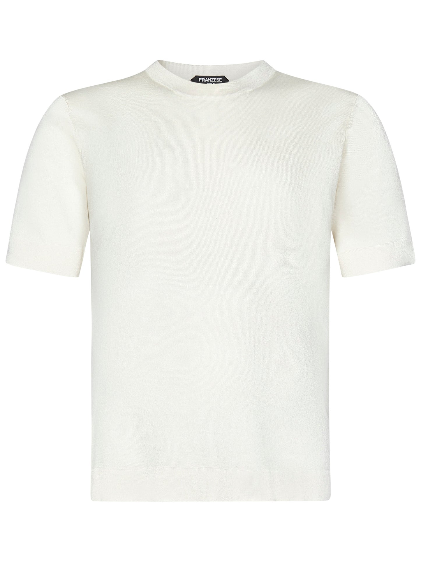 T-shirt modello nuvola Stefano De Martino Franzese Napoli FE6853C AVORIO Franzese Collection 