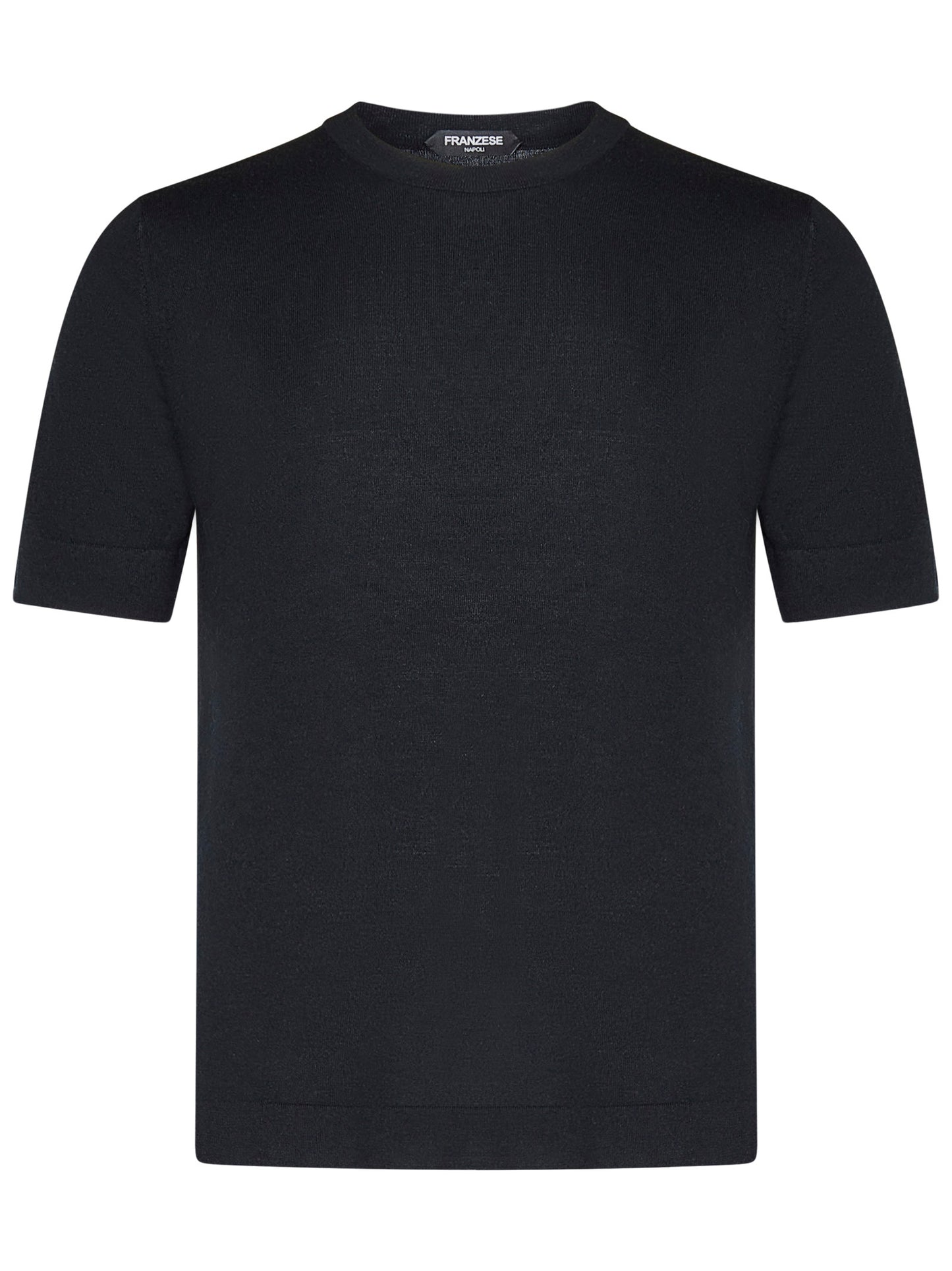 T-shirt modello nuvola Stefano De Martino Franzese Napoli FE6853C NERO Franzese Collection 