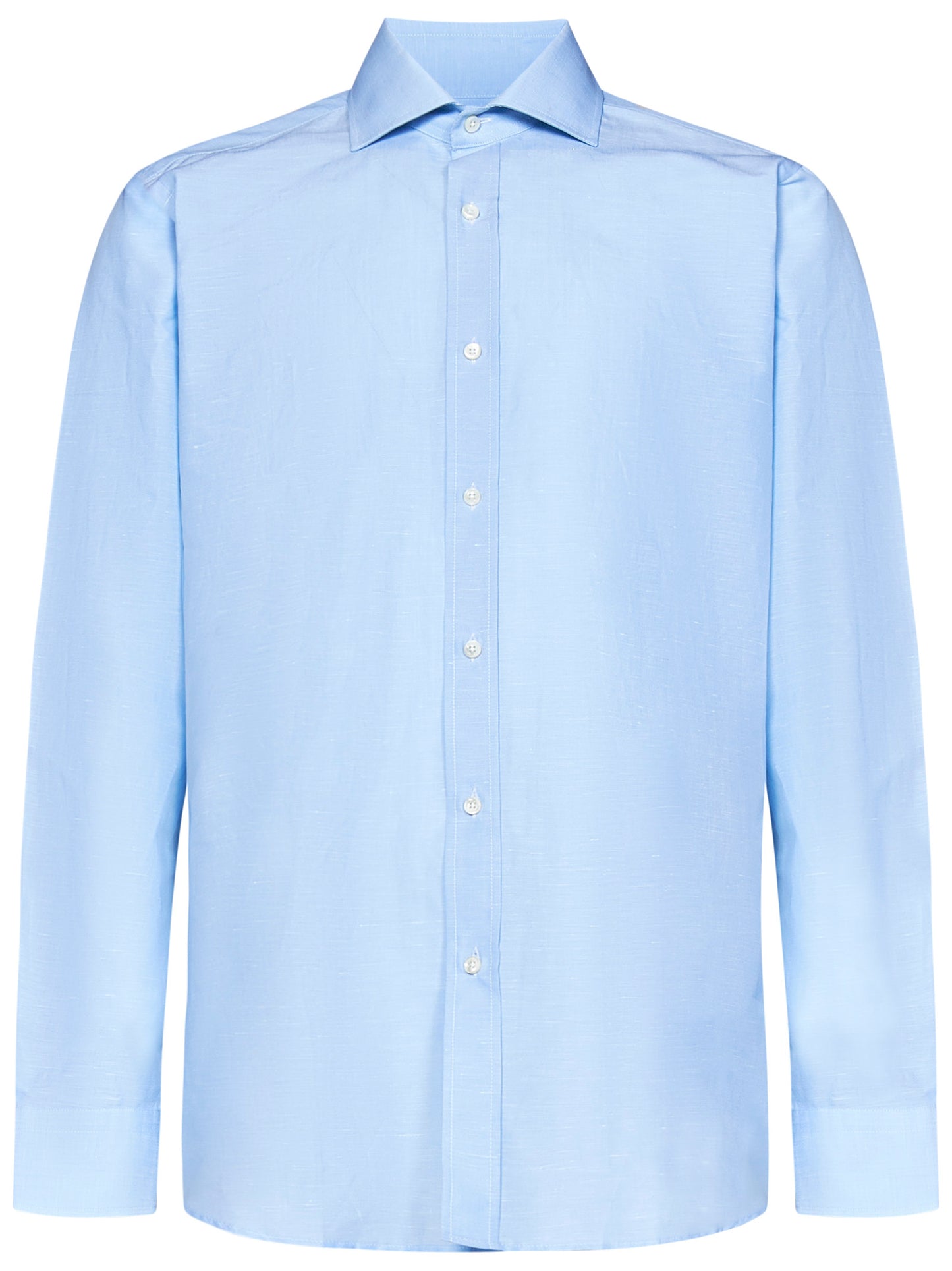 Camicia modello David Beckham Franzese Napoli FRAC4522 CELESTE Franzese Collection 