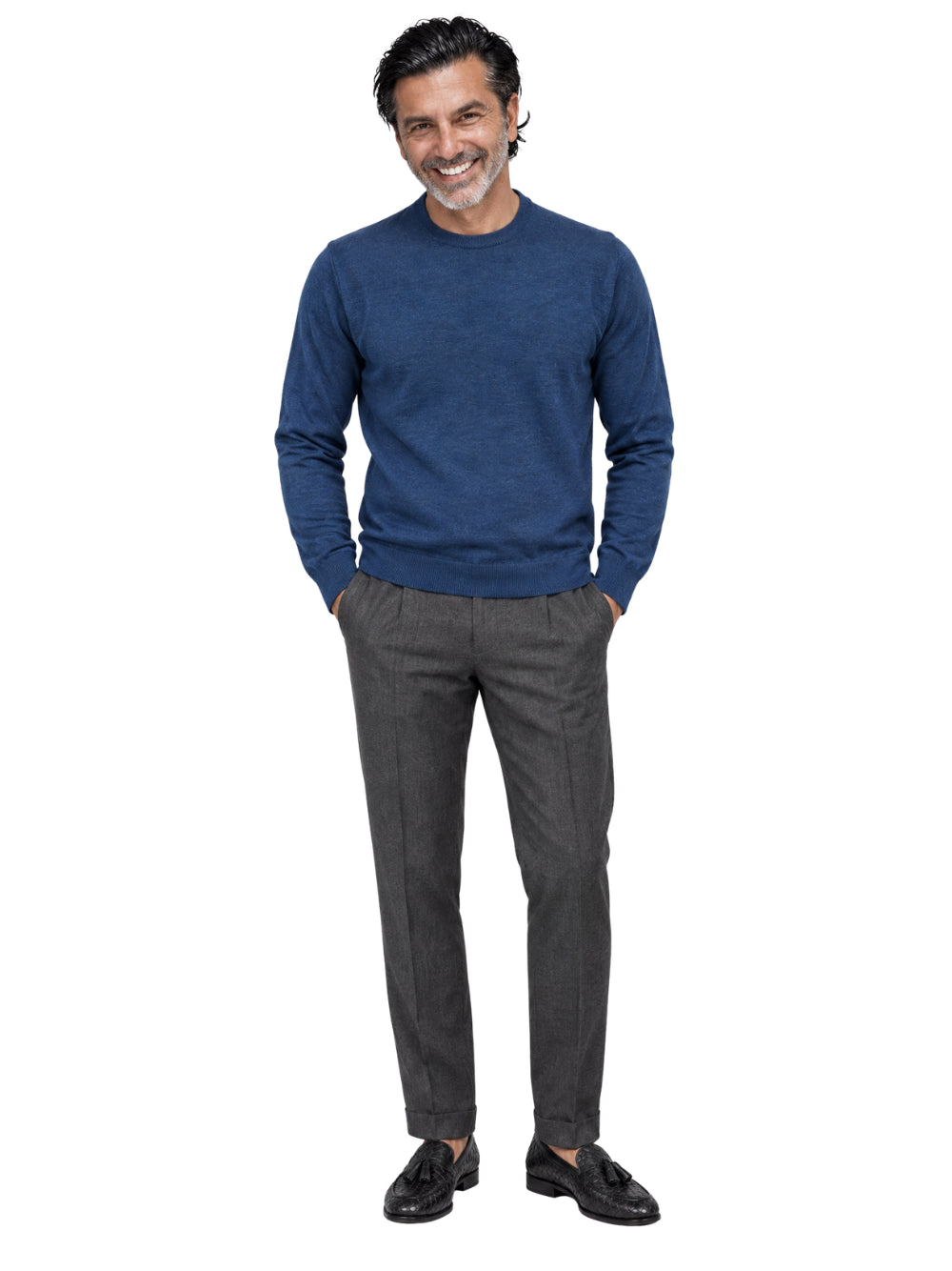 Maglia modello Stefano De Martino Franzese Napoli MA8641 DENIM Franzese Collection 