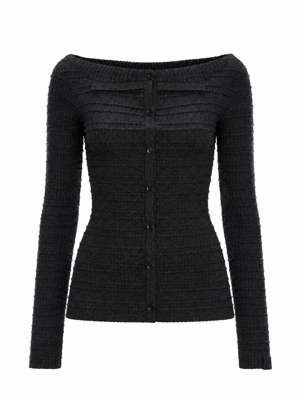 Cardigan Victoria Beckham 1326KJU007386B ORE MELANGE Victoria Beckham 