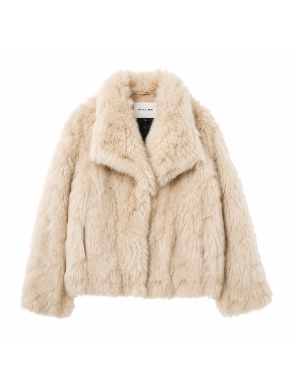Pelliccia Yves Salomon 27W7WYV6215TOSX A1006 Yves Salomon 