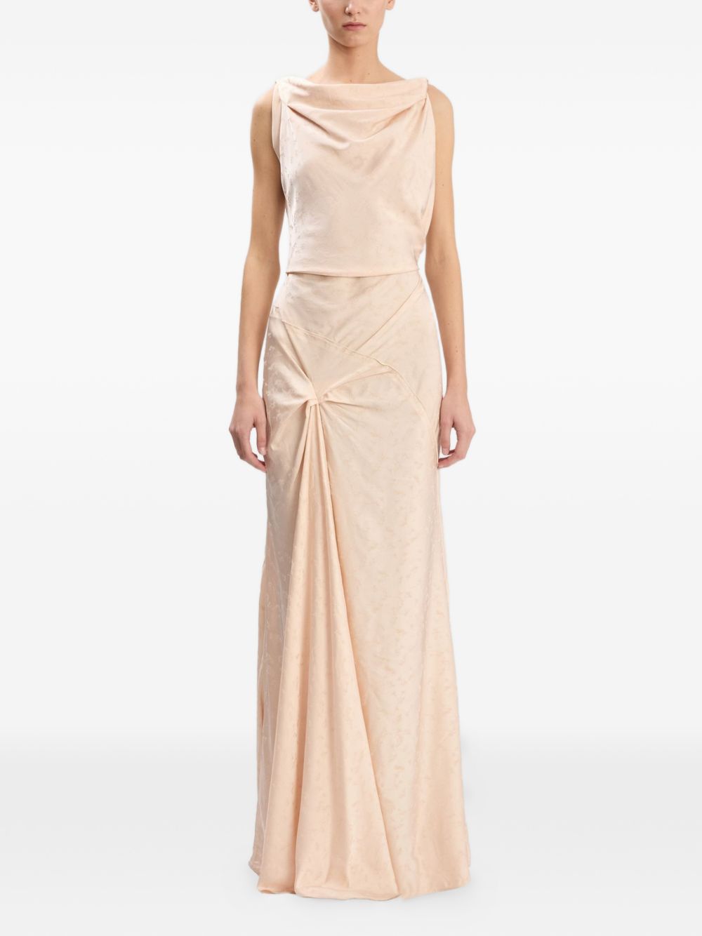 Abito Lungo Posy Victoria Beckham 1226WDR007291B 9807 Victoria Beckham 