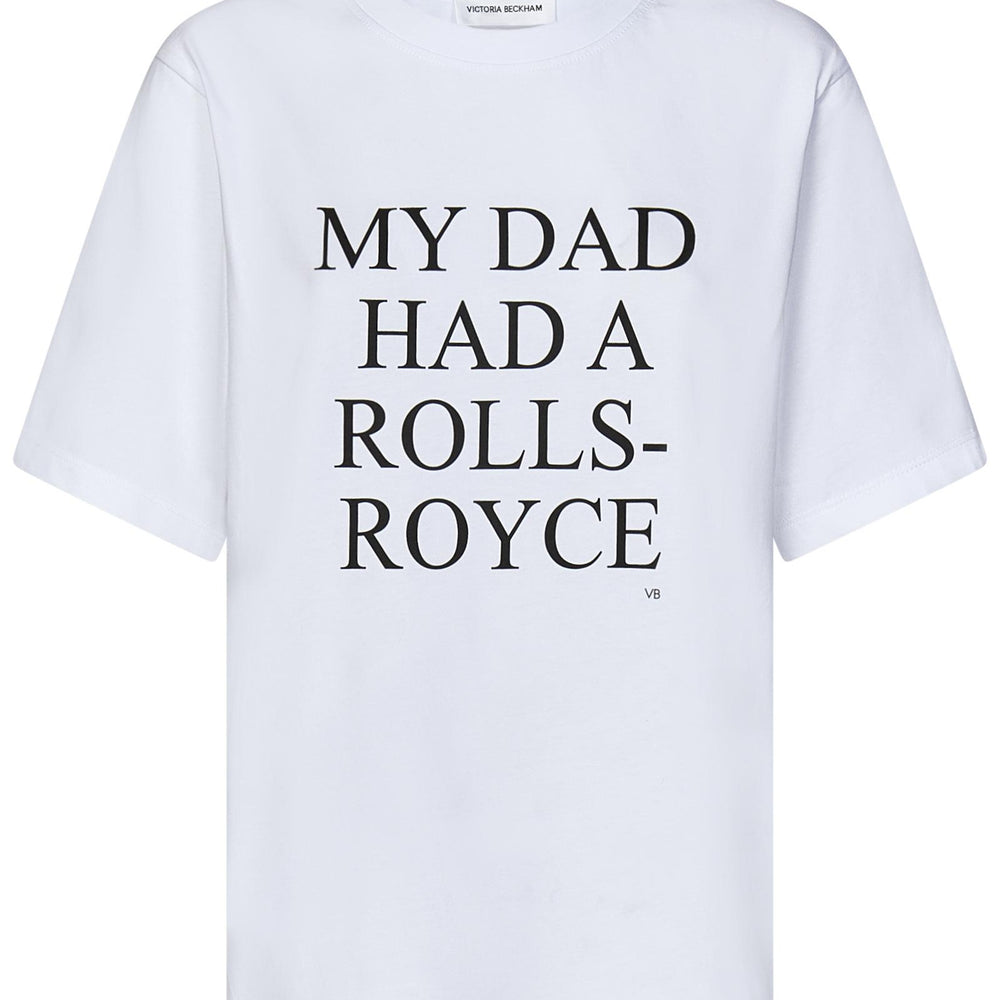 T-shirt Victoria Beckham 1124JTS005732A WHITE Victoria Beckham 