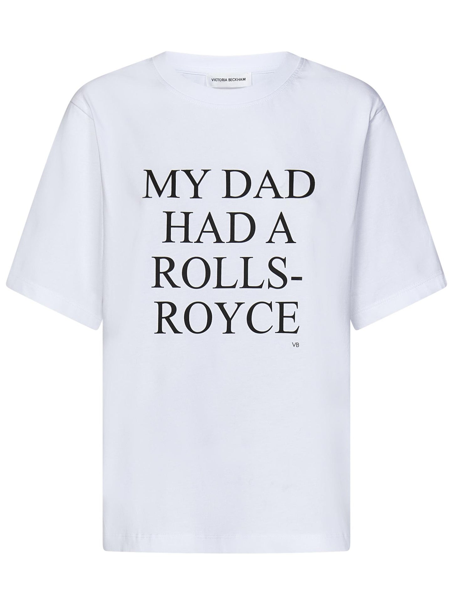 T-shirt Victoria Beckham 1124JTS005732A WHITE Victoria Beckham 