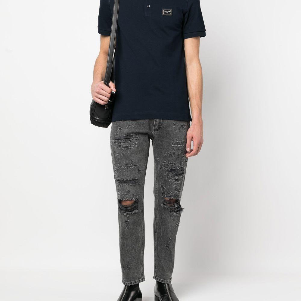 DOLCE & GABBANA Polo shirt G8PL4TG7F2H B0665 DOLCE & GABBANA 