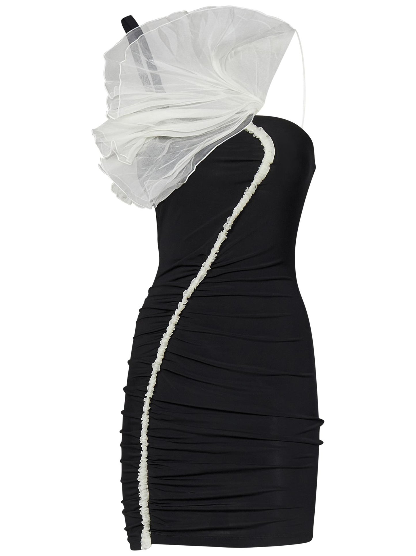 Nensi Dojaka NORA Dress NDSS25DR260 BLACK Nensi Dojaka 