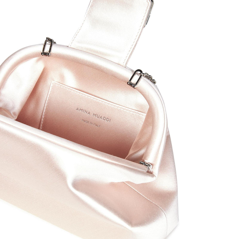 
                  
                    Clutch Camelia Amina Muaddi CAMELIASATIN CHAMPAGNE Amina Muaddi 
                  
                