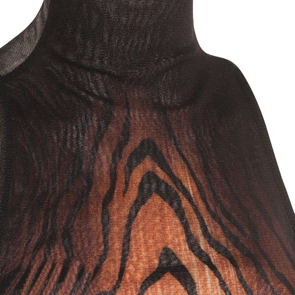 Abito Lungo The Long Draped Wood Jean Paul Gaultier WDR029M002P 0060 Jean Paul Gaultier 