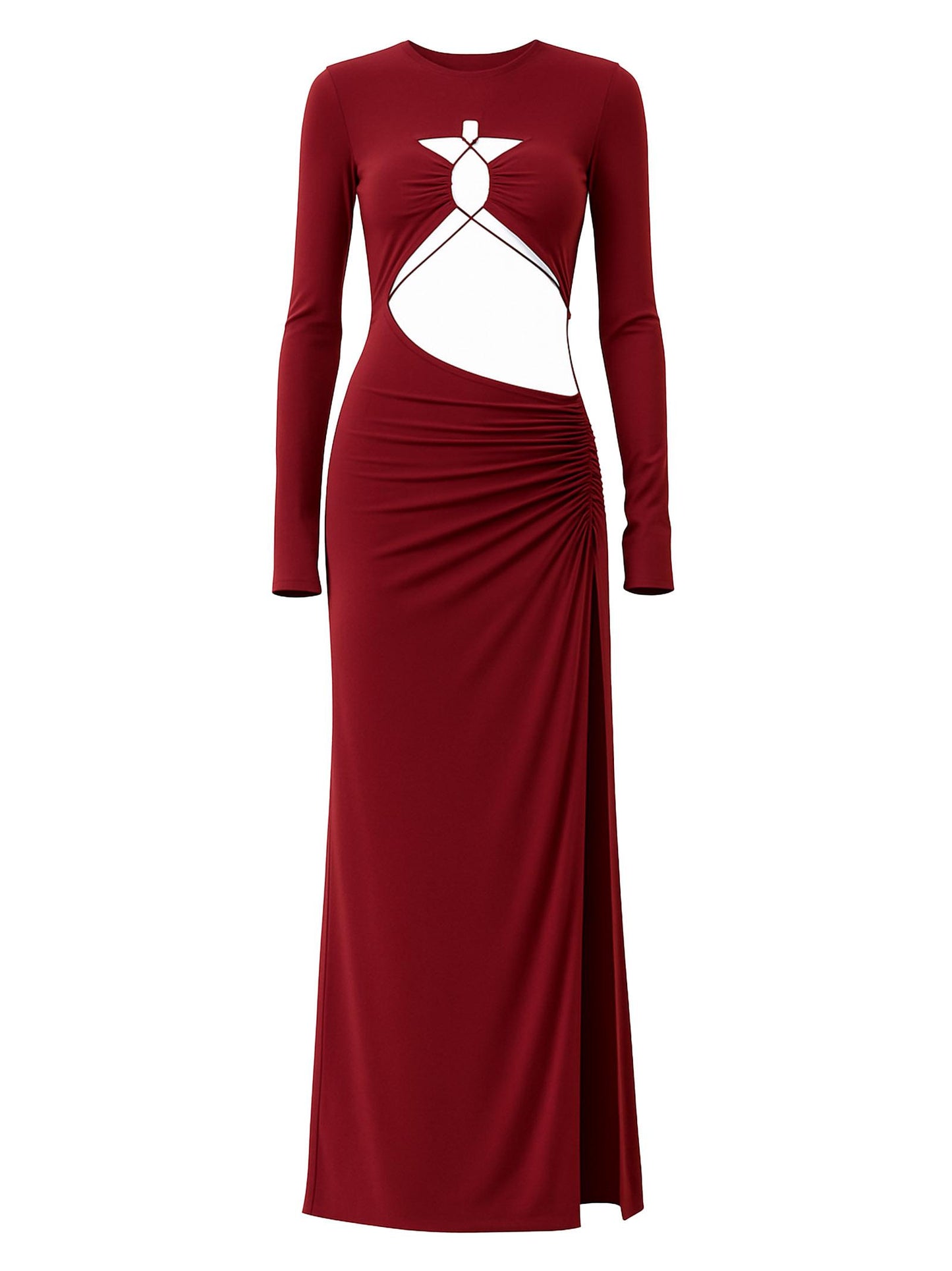 Abito Lungo MAGGIE Amazuìn 11MAGUBU BURGUNDY Amazuìn 