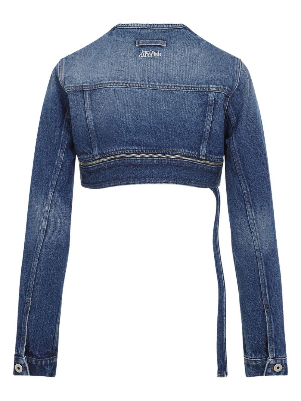 Giubbino The Belted Denim Jean Paul Gaultier VE088D013 57 Jean Paul Gaultier 