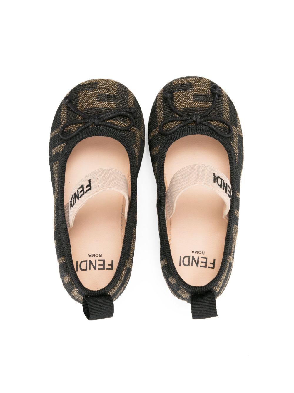 Ballerine Fendi Kids JFR377AQ75 F1NJB Fendi Kids 
