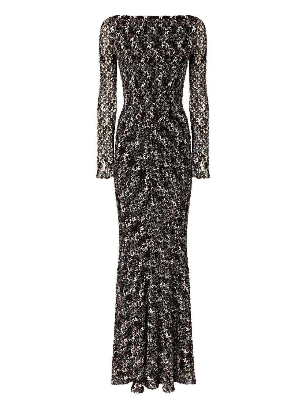 Abito Lungo Missoni DS25WG21BR012H S80DP Missoni 