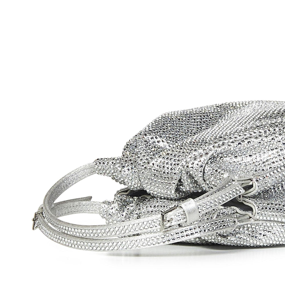 
                  
                    Borsa a mano  Vittoria Full Crystal Amina Muaddi VITTORIAFULLCRYSTAL SILVER Amina Muaddi 
                  
                